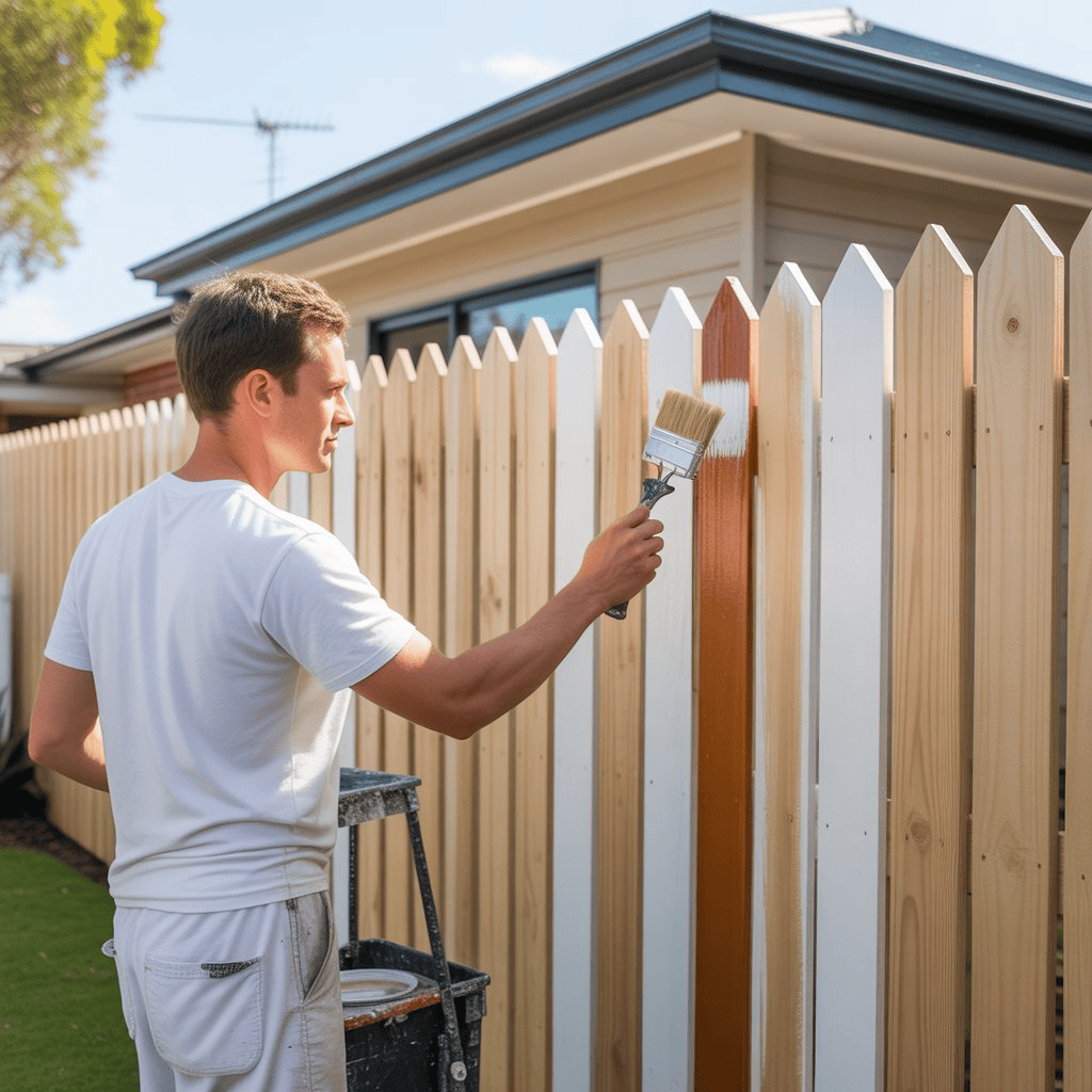 Fence and Gate Painting